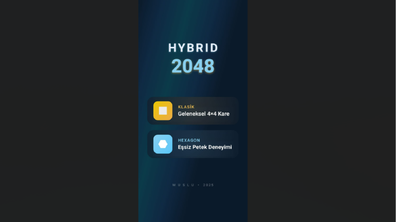 Hybrid 2048 Oyunum
