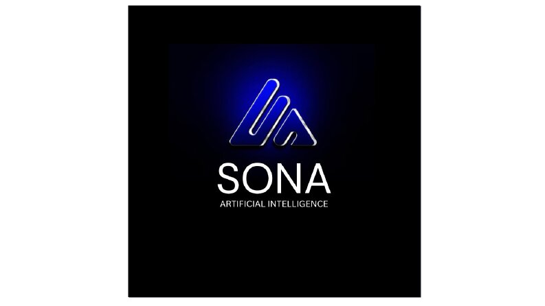 Blue  Modern Artificial Intelligence Logo Çalışması.