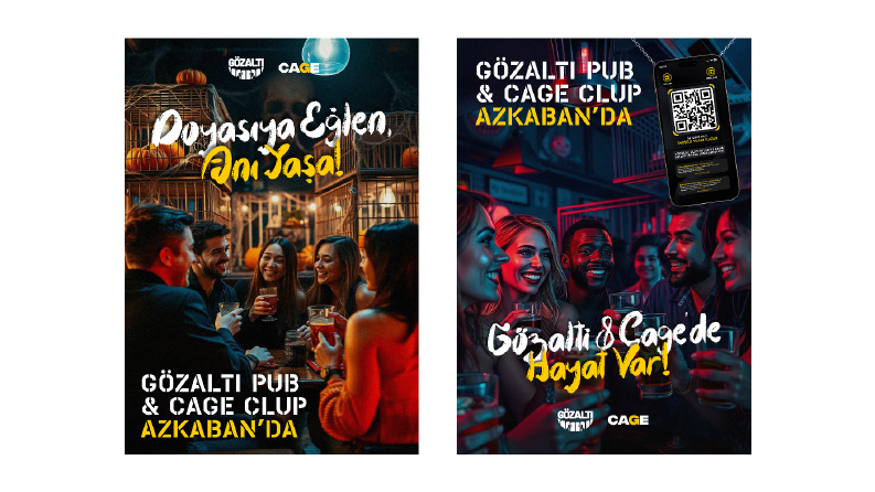 Cage X Gözaltı Afiş Tasarımı