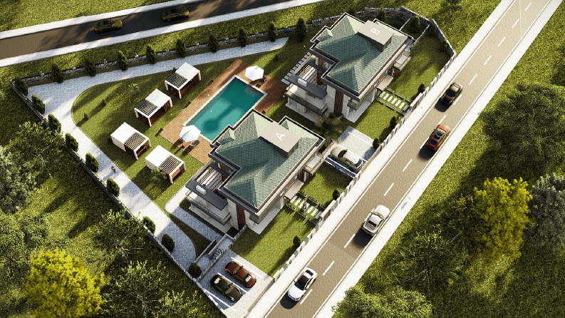 Profesyonel Dış Mekan Render