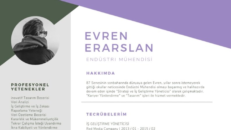 Evren Erarslan CV