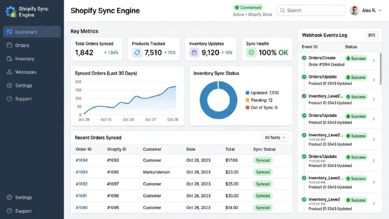 Özel Shopify Uygulama & Sipariş Entegrasyonu