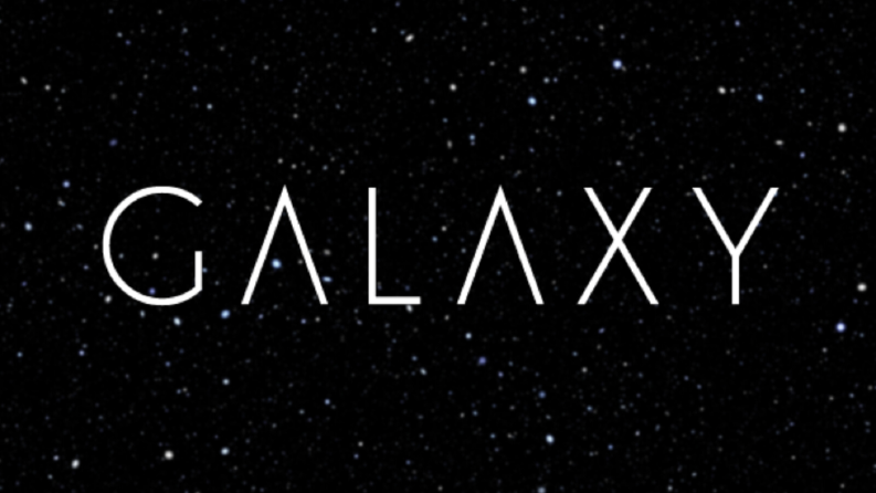 GALAXY CHAMPAGNE LOGO TASARIMI