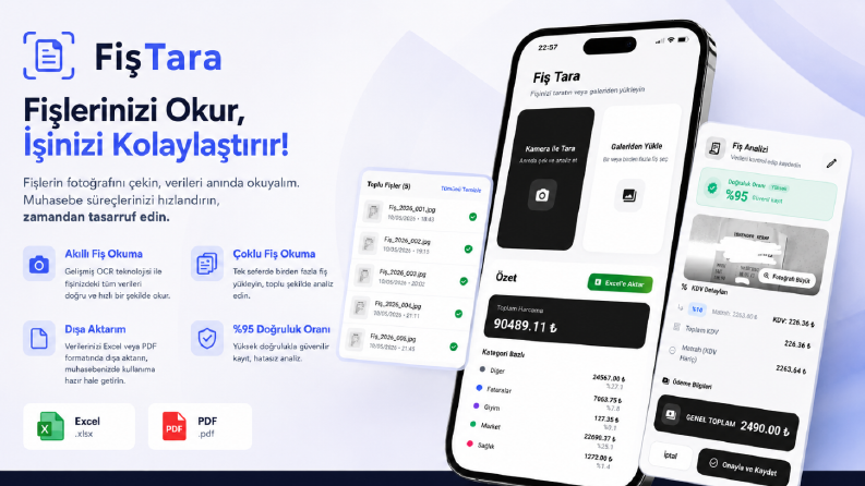 Muhasebeciler İçin Fiş Okuma Uygulaması