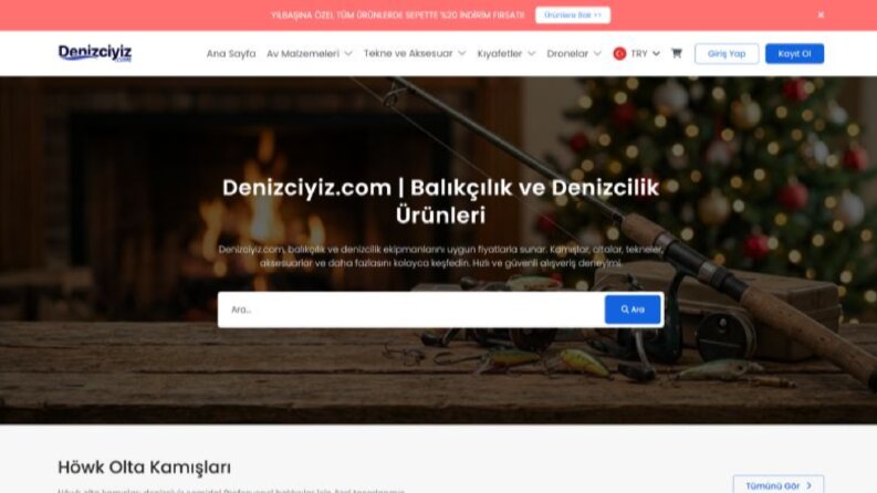 PHP ile geliştirdiğim denizciyiz.com projem.