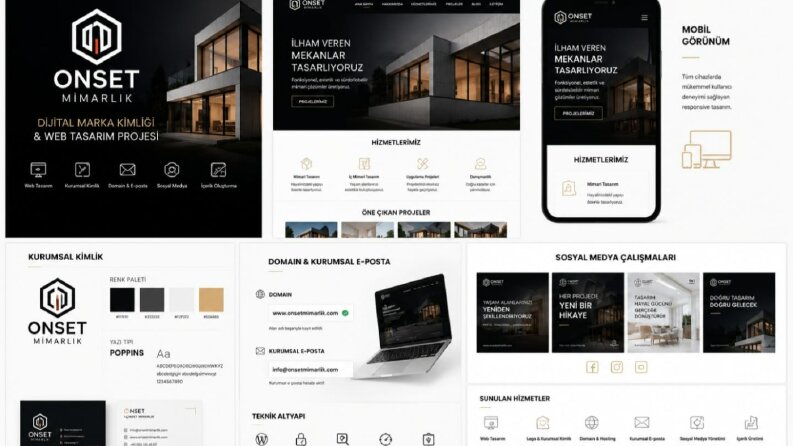 Onset Mimarlık | Kurumsal WordPress Web Sitesi