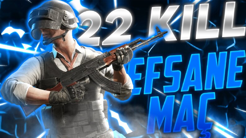 Örnek PUBG Temalı thumbnail