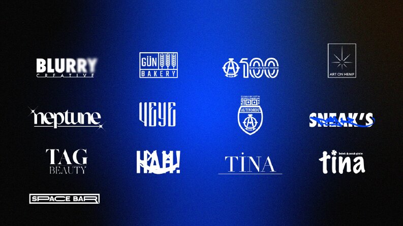 Minimal Flat Logo Tasarımı 