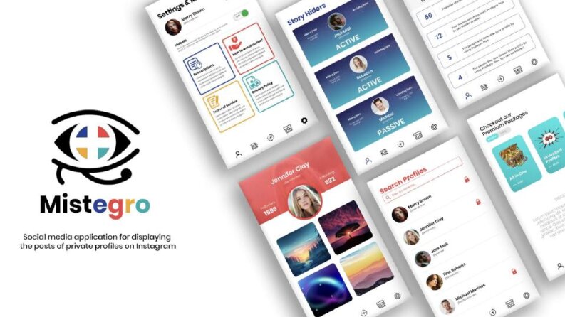 Mistegro - Mobile UI/UX Design - Mobile Store View