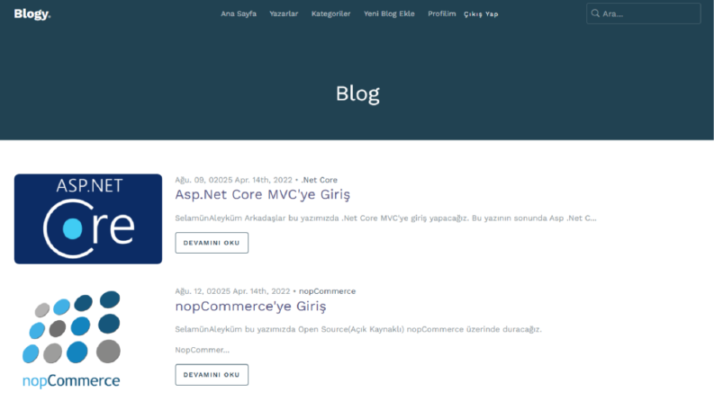 Blogy | AI Destekli Blog & Makale Platformu