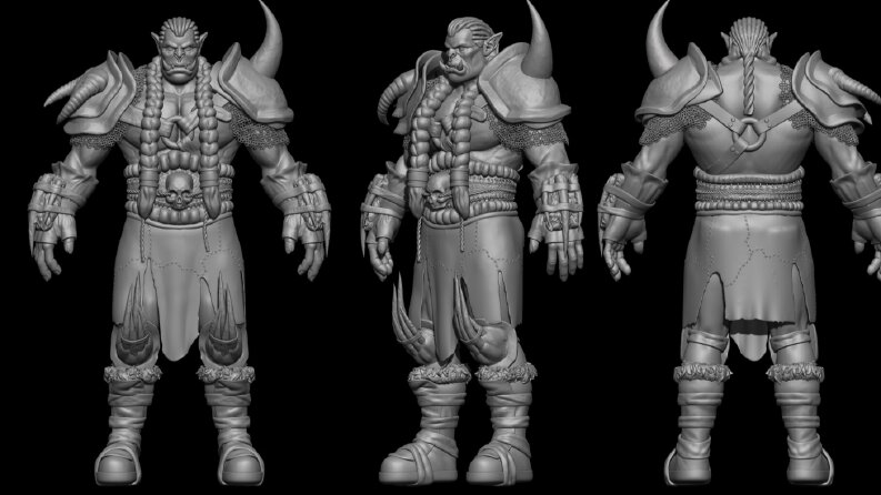 ORC KARAKTER SCULPT