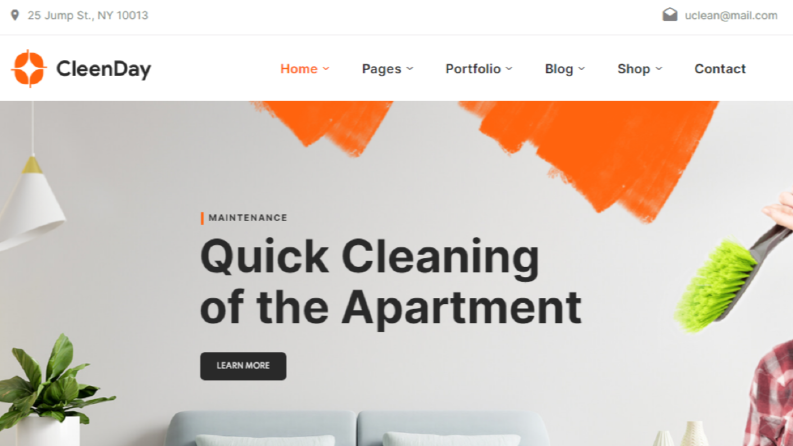 Temizlik Firması Wordpress Teması