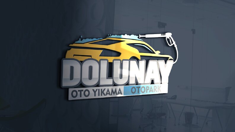 DOLUNAY OTO YIKAMA & OTOPARK / Logo Tasarımı