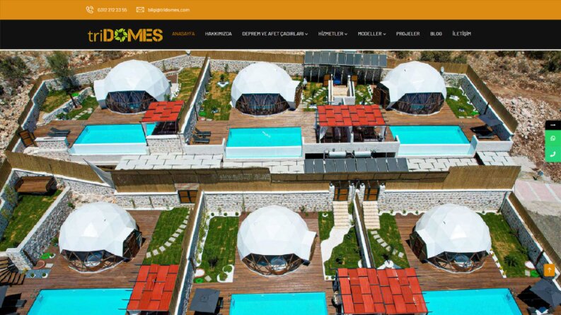 triDOMES Wordpress Web Design