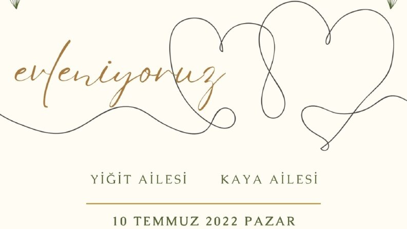 Düğün Davetiyesi