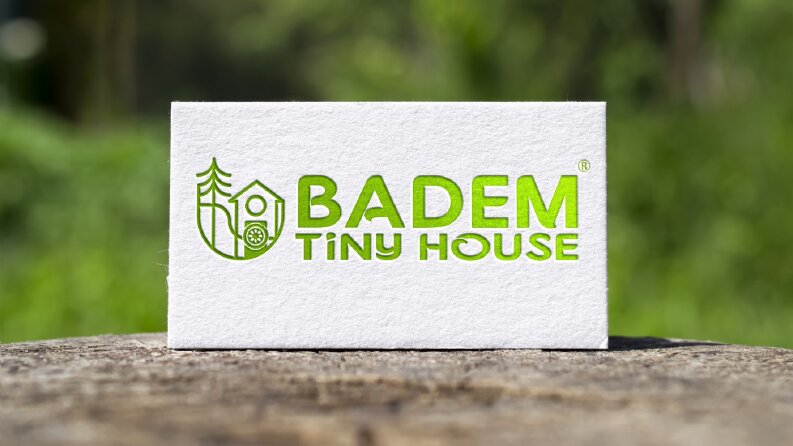 Badem tiny house logo tasarımı