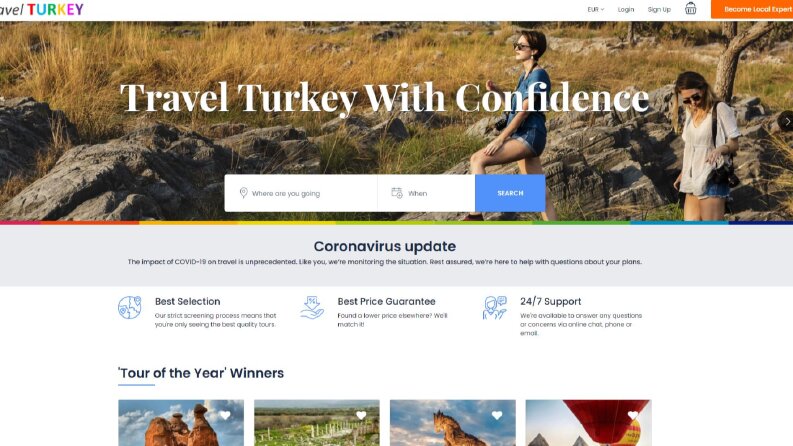 Wordpress sitesi örneği
