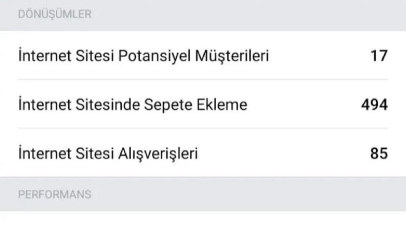 Reklam Sonuçları