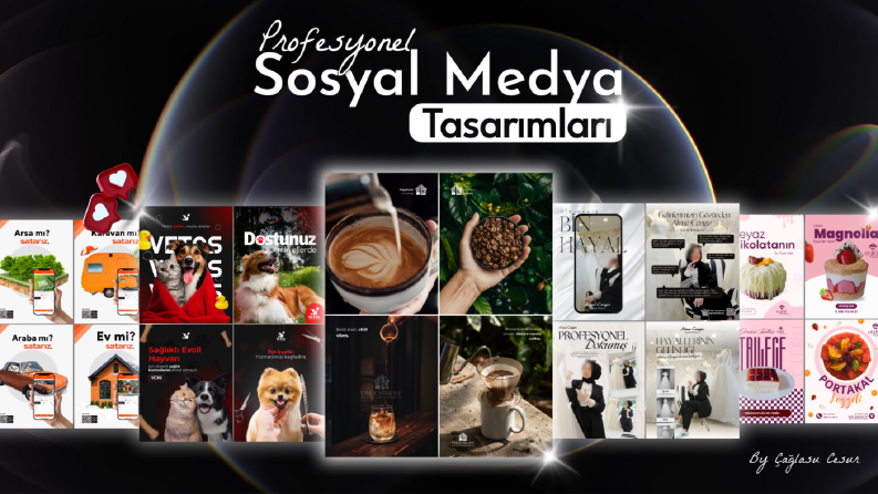 Markaya Özel Sosyal Medya Tasarımları
