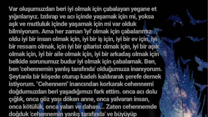 Yazdıklarım..