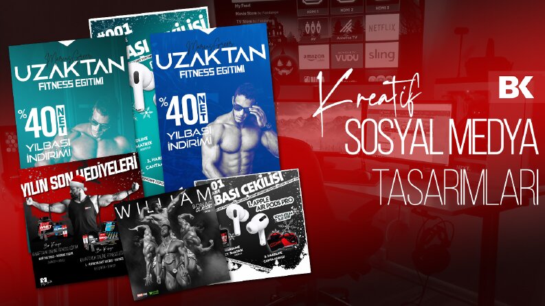 Sosyal Medya Tasarımlarım