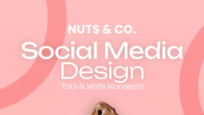 Kafe & Tatlı Markaları İçin Instagram Post Tasarımı
