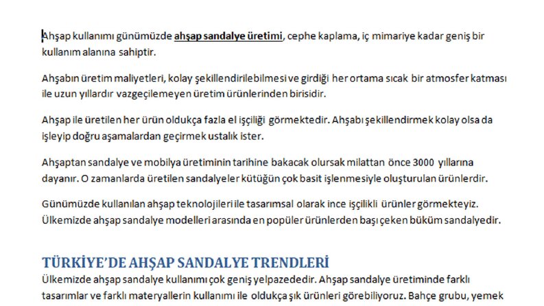 Üretim Sektörü Makale Örneği