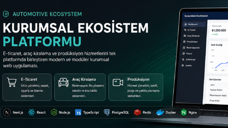 Modern Kurumsal Ekosistem Platformu