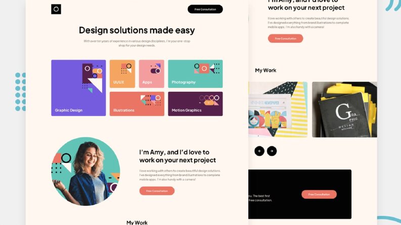 SP Design Portfolio (figma to code)