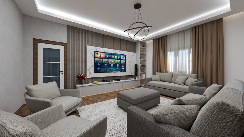 MİMARİ İÇ MEKAN RENDER