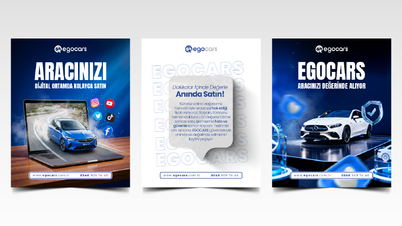 EgoCars - Sosyal Medya Çalışması