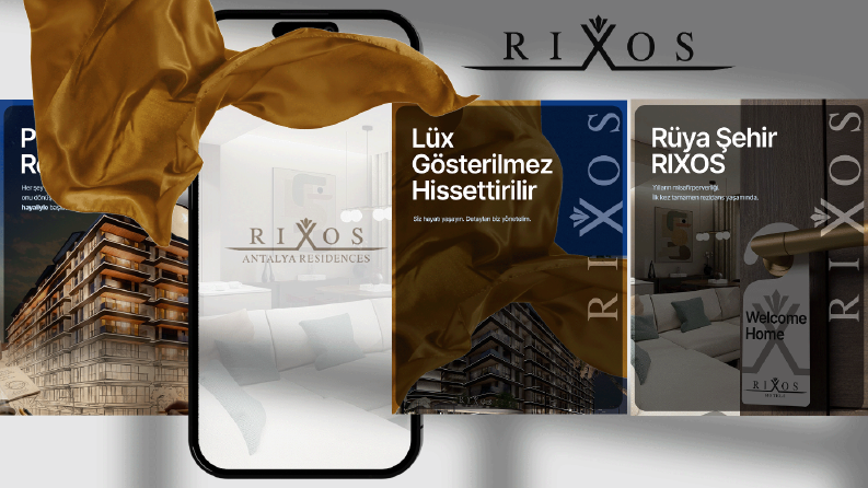 RIXOS Residance Sosyal Medya Tasarımları