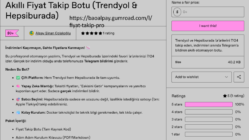 Python Tabanlı İndirim Yakalama Botu