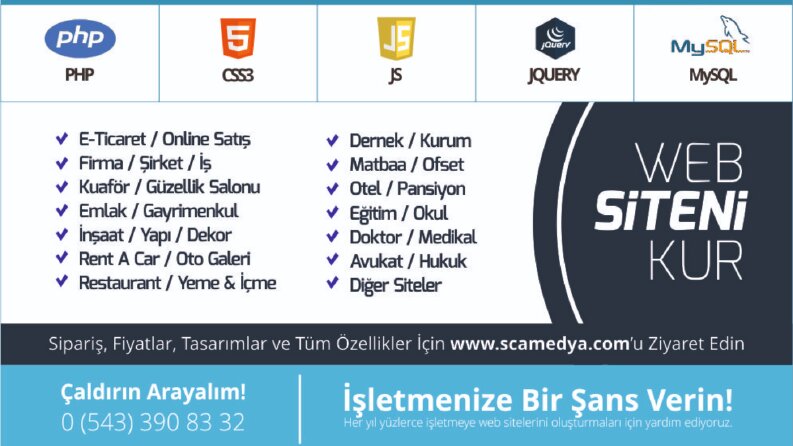 Gerçek Örnek Kartivizit Tasarımlarım