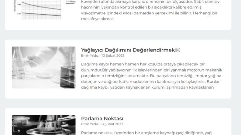 Web sitesi içeriklerinin tamamı