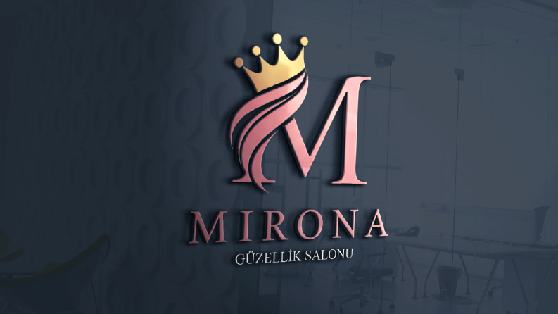 Mirona - Güzellik Salonu Konseptli Logo Tasarımı