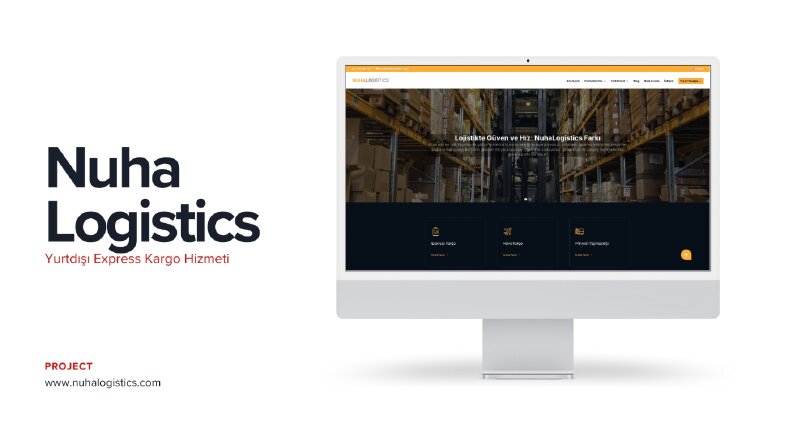 Nuha Logistics Web Tasarım Çalışmamız