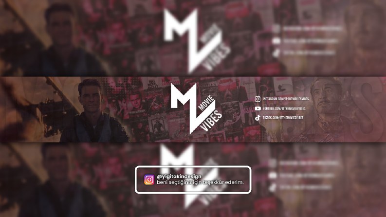 MovieVibes - YouTube Banner