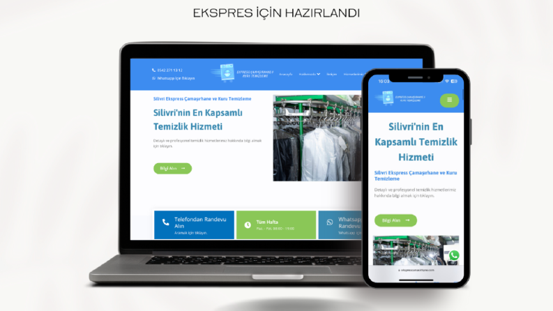 Ekspress Çamaşırhane/İnternet Sitesi
