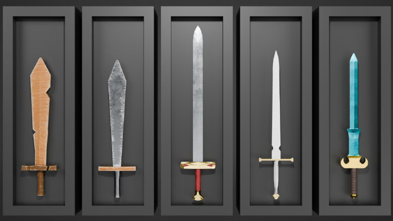 level swords