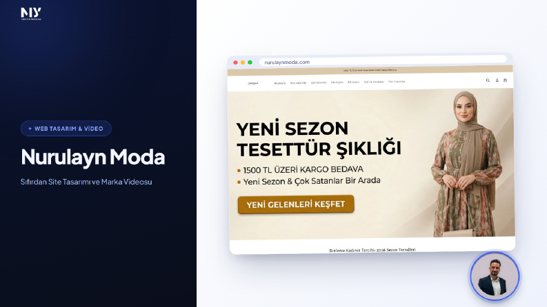 Nurulayn Moda: 1300+ Ürünlü ikas E-ticaret Sitesi
