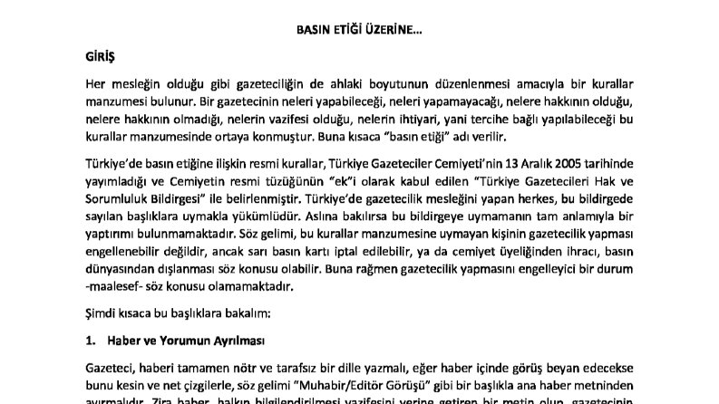 Lisans Düzeyi Akademik Ödev