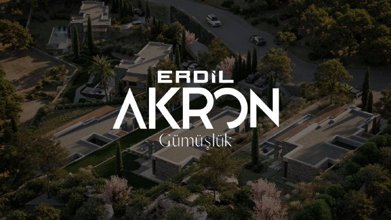 Erdil İnşaat - Akron Gümüşlük Projesi Logo Tasarımı