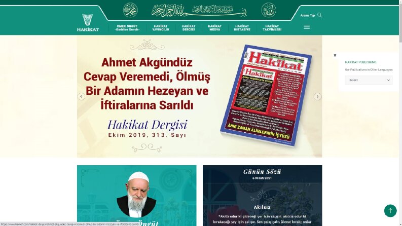 Hakikat yayıncılık CMS yazılım