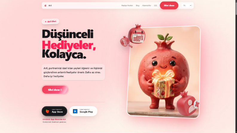 Aril - AI Destekli Hediye Takip Uygulaması