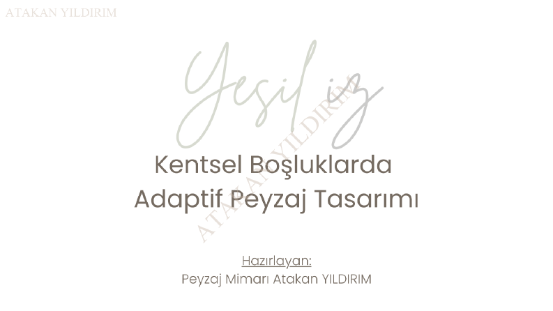 Kentsel Tasarım