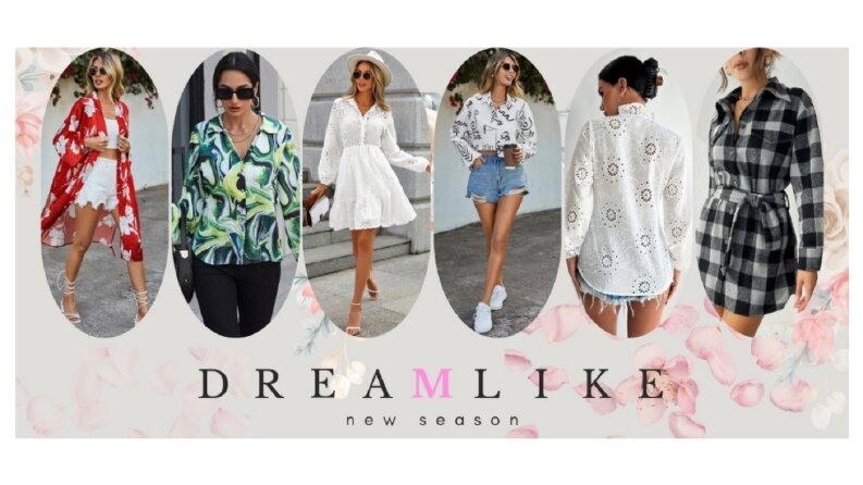 DREAMLIKE KADIN GİYİM BANNER TASARIMLARI