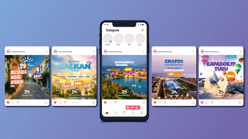 DMax Tour – Sosyal Medya Görsel Tasarımları