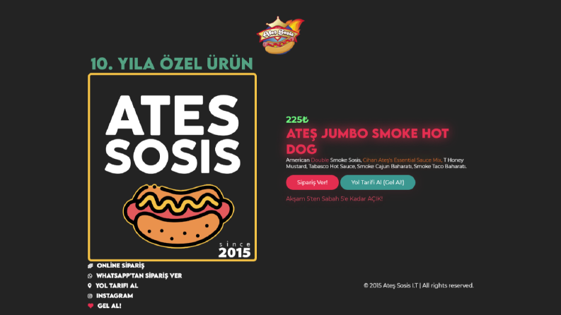 Ateş Sosis