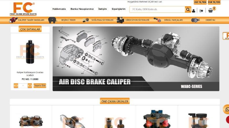 B2B E-Ticaret Sitesi Ve Logo Tasarımı